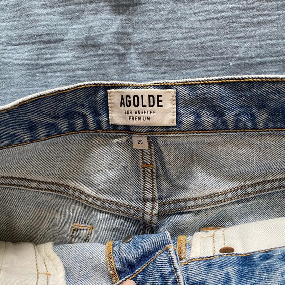 SOLD🚨🚨LIKE NEW- AGOLDE PARKER SHORTS SWAPMEET - Picture 4 of 6